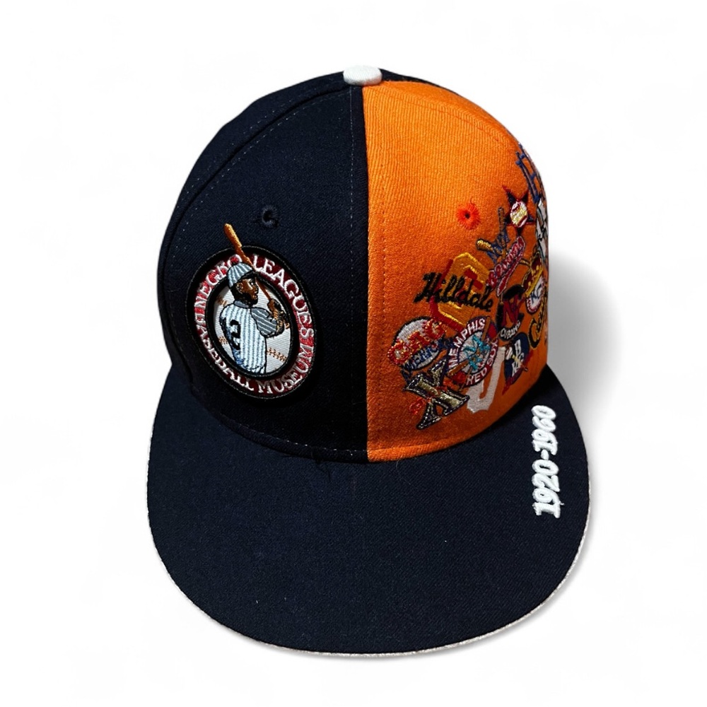VINTAGE NEGRO LEAGUE BASEBALL
MUSEUM HAT BASEBALL EMBROIDERED CAP